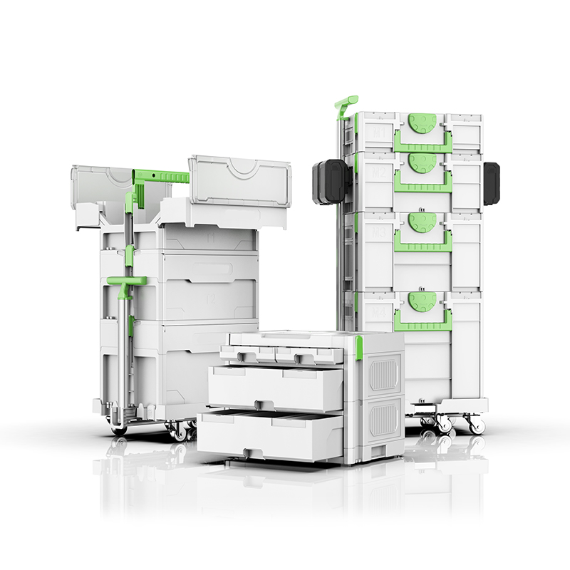 YW-A 모듈 식 플라스틱 전기 공구 상자
